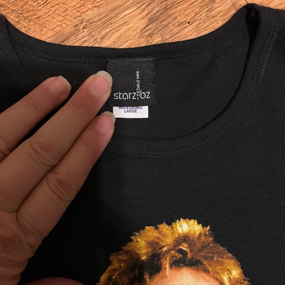 Manilow music and passion t shirt by Star BZ sz L women’s cut - Picture 2 of 4